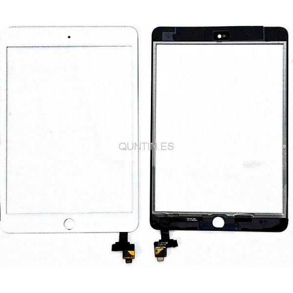 iPad mini 3 mini3 pantalla táctil blanco con IC