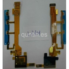 Flex de Botones Laterales Sony Xperia Z, L36H, C6602, C6603 
