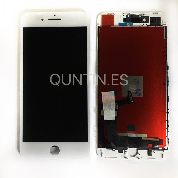 iPhone 8 plus pantalla completa blanca compatible