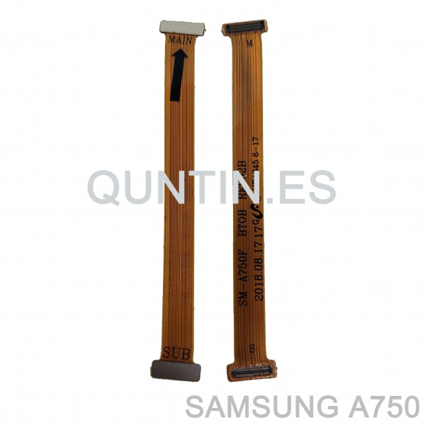 Cable flex de conetar placa de Samsung A7 (2018), A750F A750FN